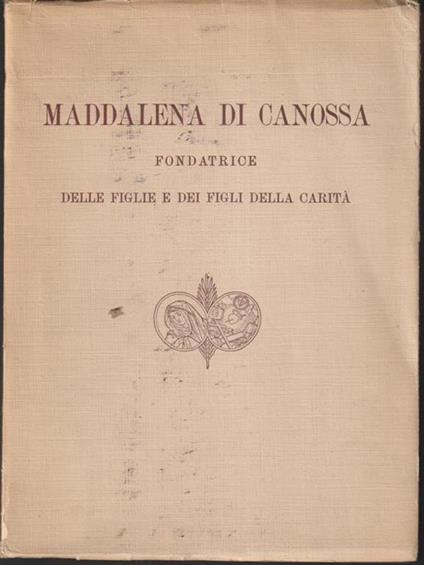 Maddalena di Canossa - copertina