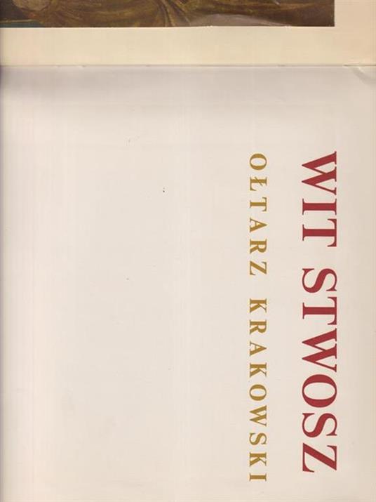 Wit Stwosz - copertina