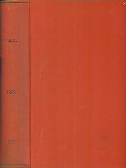 Tac Armi Annata completa 1978 - copertina