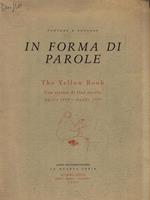 In forma di parole. La quarta serie N. 3 - luglio agosto settembre 1999