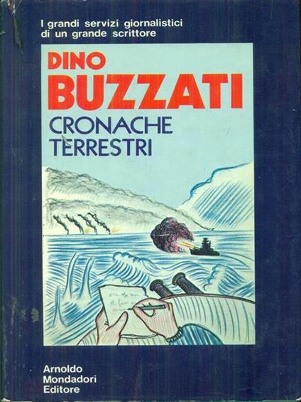 Cronache terrestri - Dino Buzzati - copertina