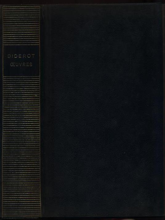 Oeuvres - Denis Diderot - copertina
