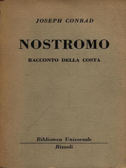 Nostromo - Joseph Conrad - copertina