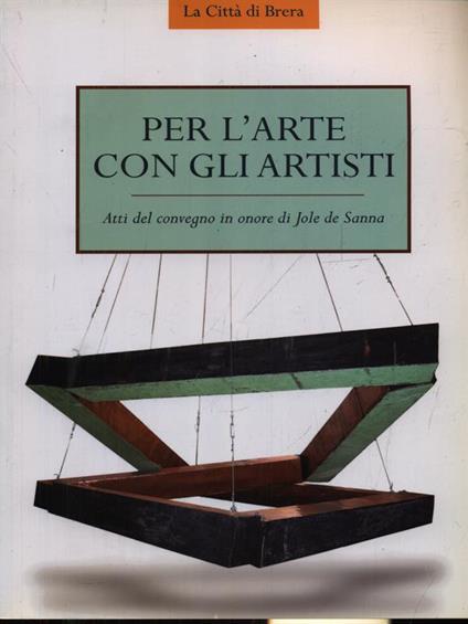 Per l'arte con gli artisti - copertina