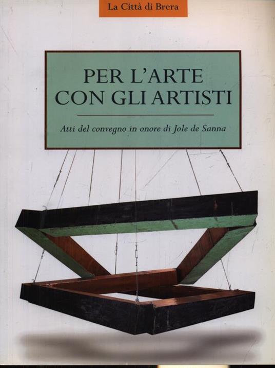 Per l'arte con gli artisti - copertina