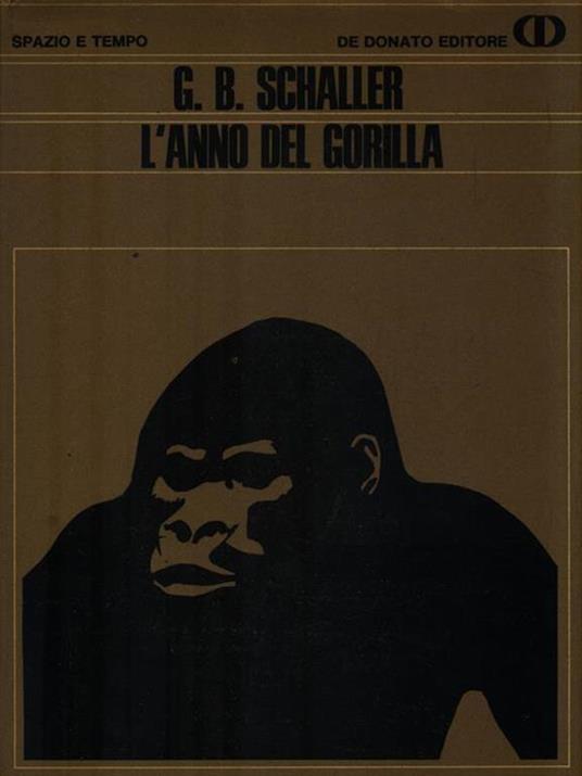 L' anno del gorilla - George B. Schaller - copertina