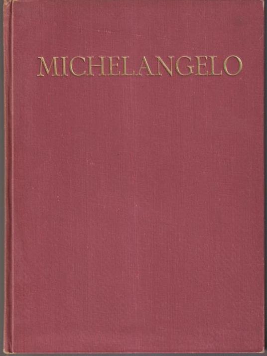 Michelangelo - Enzo Carli - copertina