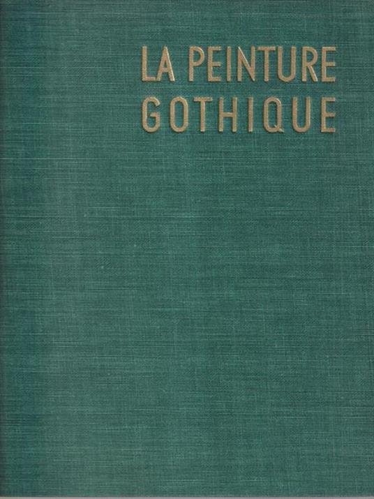 La peinture gothique - copertina