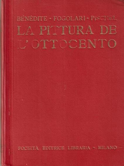 La pittura dell'ottocento 2vv - copertina
