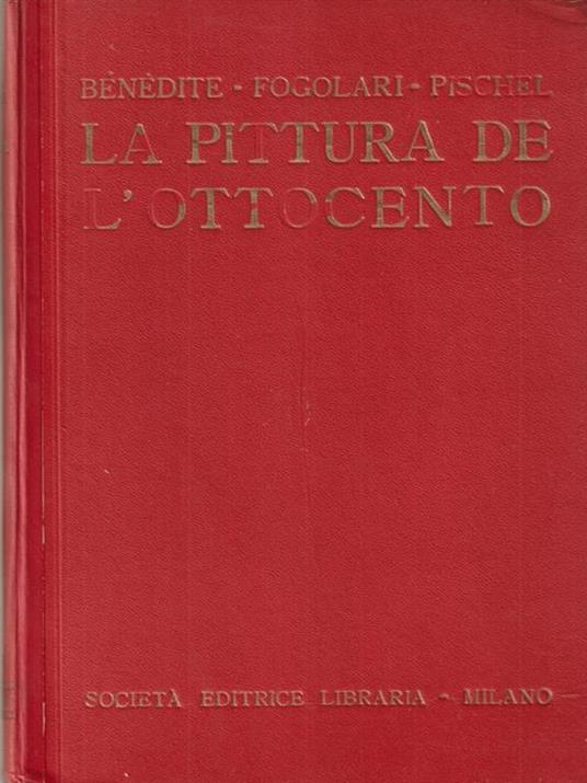 La pittura dell'ottocento 2vv - copertina