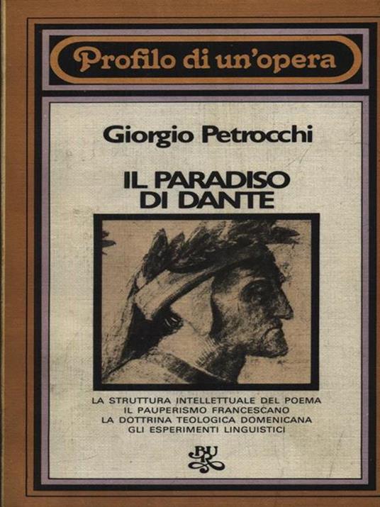 Il Paradiso di Dante - Giorgio Petrocchi - copertina