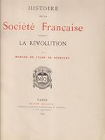 Histoire de la societe francaise pendant la revolution