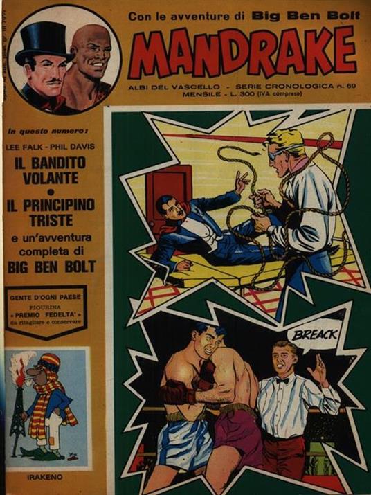 Mandrake n. 69/novembre 1974 - copertina