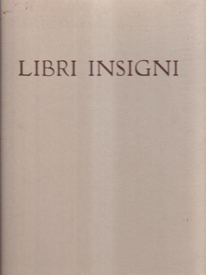 Libri insigni - copertina