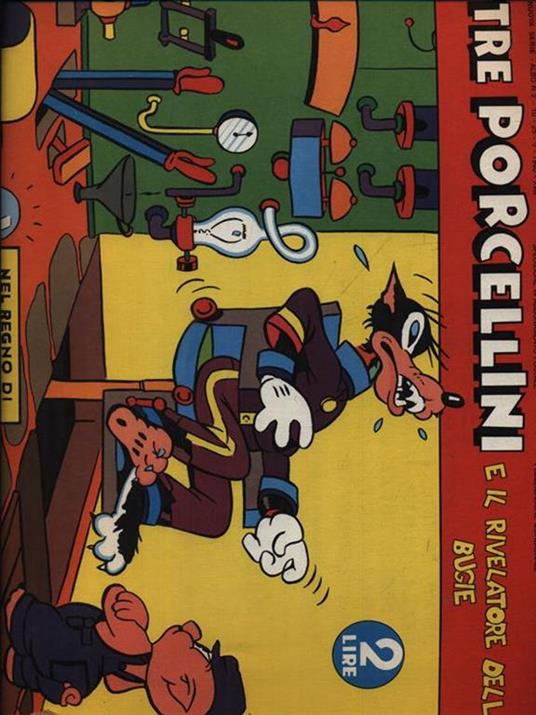 I tre porcellini e il rivelatore delle bugie - copertina