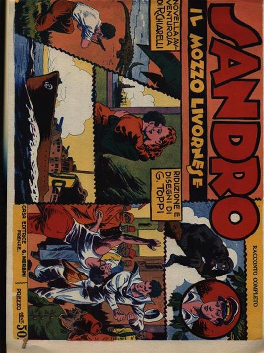 Sandro il mozzo livornese - copertina