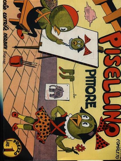 Pisellino pittore - copertina