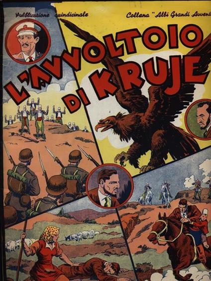 L' avvoltoio di Kruje - copertina