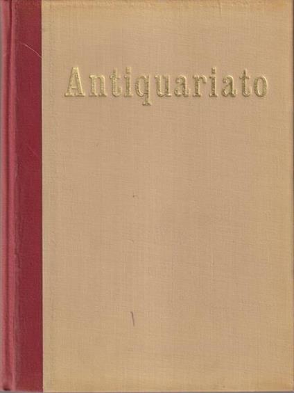 Antiquariato - Helmut Seling - copertina