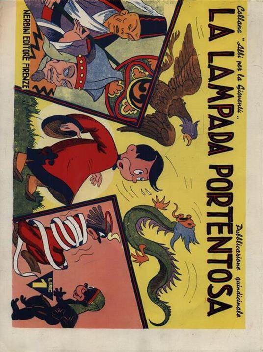 La lampada portentosa - copertina