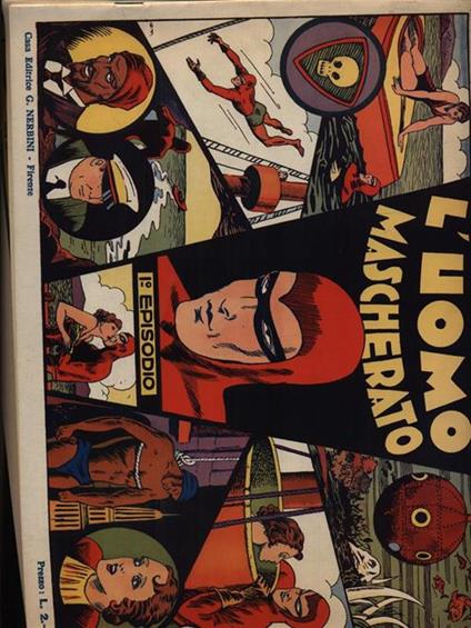 L' Uomo Mascherato 5vv - copertina