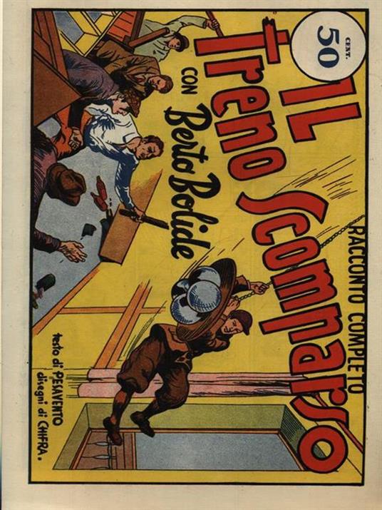 Il treno scomparso - Pesavento - copertina