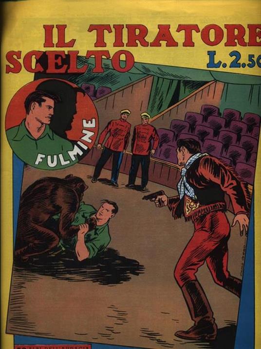 Il tiratore scelto - Carlo Cossio - copertina