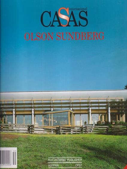 Casa Internacional Olson Sundberg - copertina