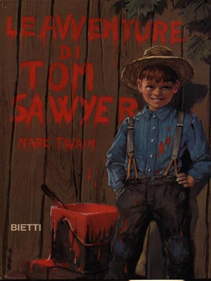 Le avventure di Tom Sawyer - Mark Twain - copertina