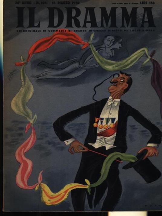 Il dramma n. 105/15 marzo 1950 - copertina