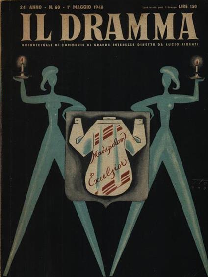 Il Dramma n. 60/1 maggio 1948 - copertina