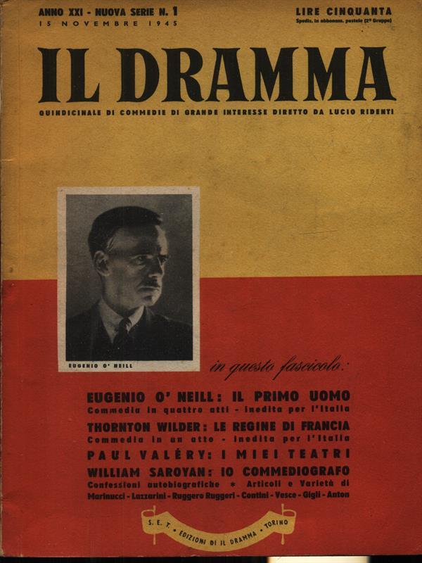 Il Dramma n. 1/15 novembre 1945