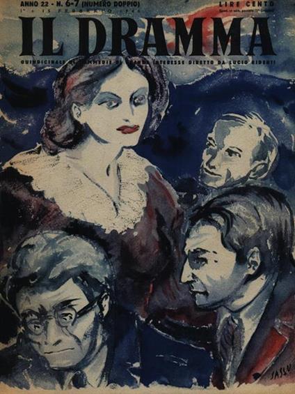 Il Dramma n. 6-7/febbraio 1946 - copertina