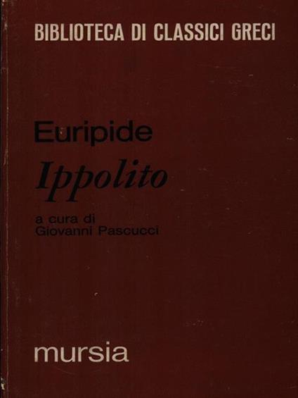  Ippolito - Euripide - copertina