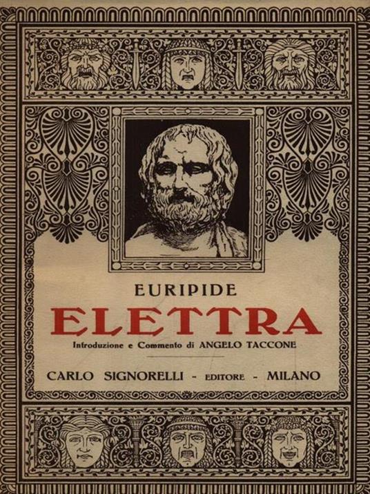   Elettra - Euripide - copertina