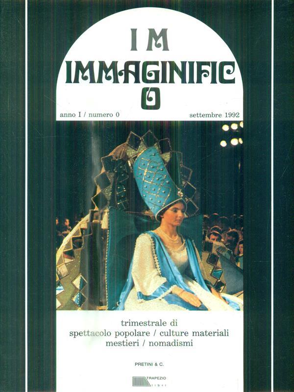   Immaginifico. Settembre 1992/Anno I/Numero 0