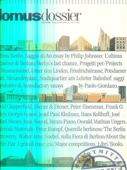   Domus dossier. Berlin - copertina