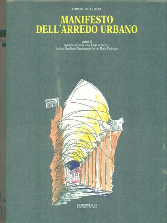   Manifesto dell'arredo urbano - copertina