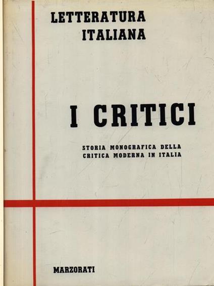 I critici 5vv - copertina