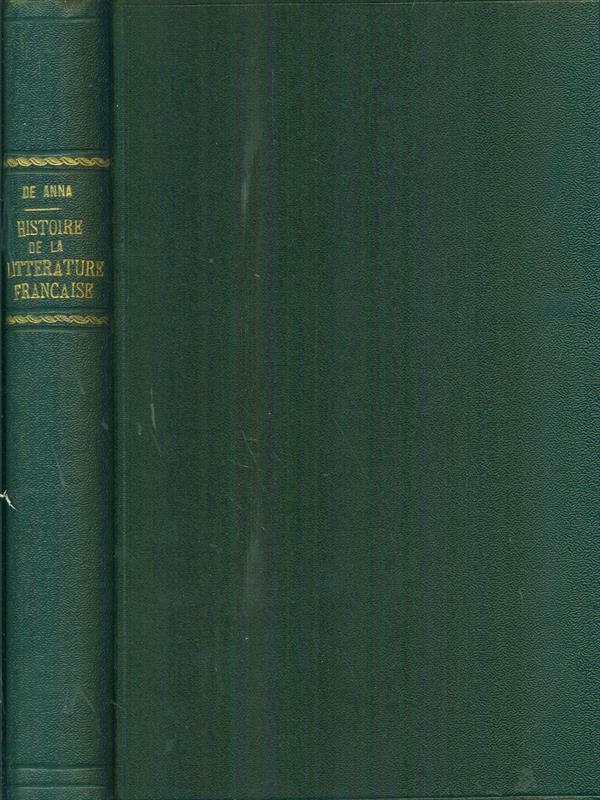 Histoire de la litterature Francaise