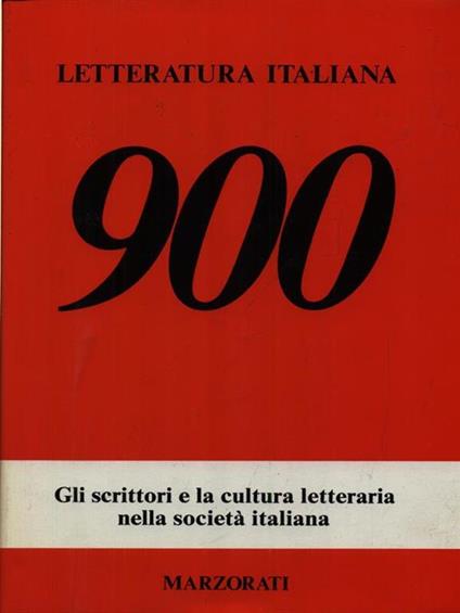 Letteratura italiana 900 marzorati 11 vv. - copertina
