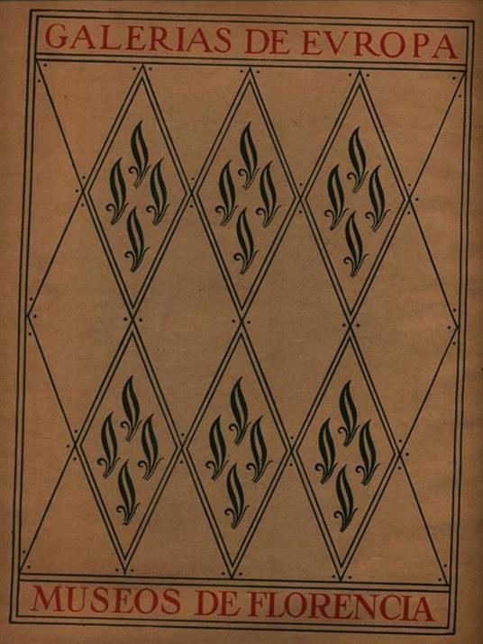   Album de las Galerias de pinturas de los Museos de Florencia - Corrado Ricci - copertina