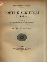   Poeti e scrittori d'Italia I. da Dante a V. Cuoco