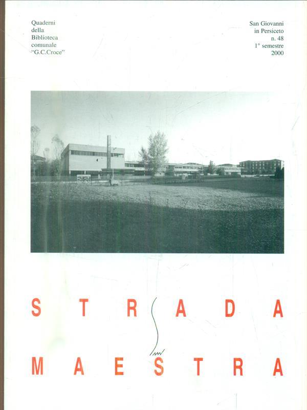 Strada Maestra 48/1 semestre 2000
