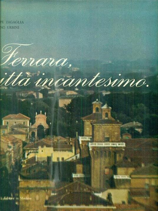   Ferrara città incantesimo - Beppe Zagaglia - copertina