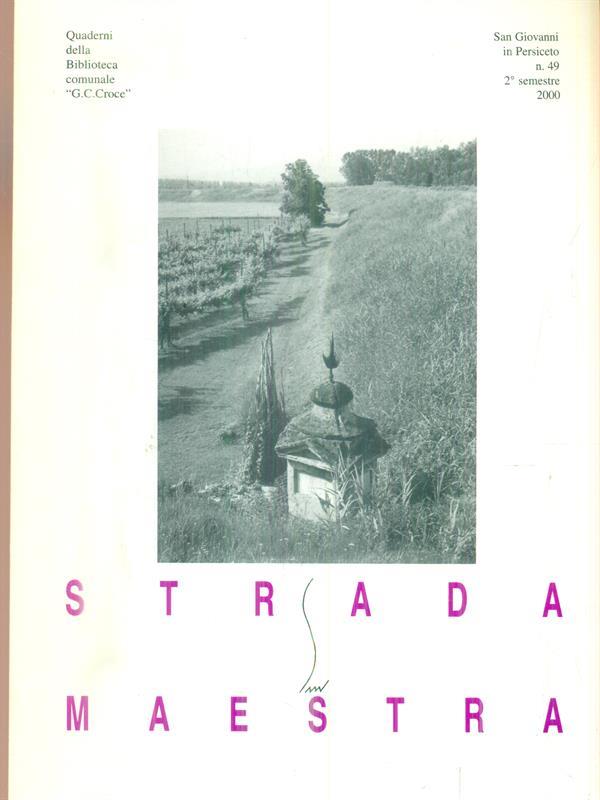 Strada Maestra 49/2 semestre 2000