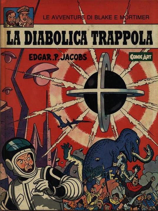 Blake e Mortimer: La diabolica trappola - Edgar P. Jacobs - copertina