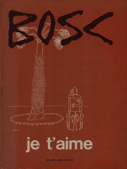 Je t'aime - Bosc - copertina