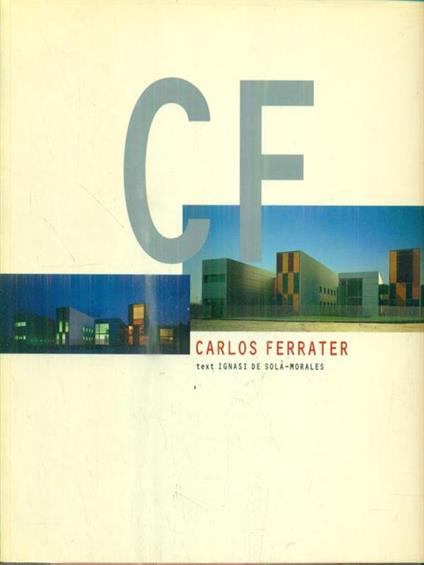   Carlos Ferrater - copertina
