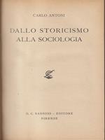   Dallo storicismo alla sociologia